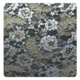 Vintage Style Metallic Lace Fabric Nylon Lace Fabric for Garment Syd-0002
