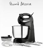 Classical Hand Mixer/Egg Beater with Stand