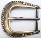 Nice Finished Brass Belt Buckle (DF417)