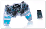 2.4GHz Wireless Game Controller with Liquid for PS2 Console (NS2033)
