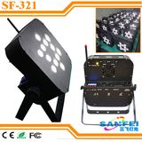 12X10W RGBW Wireless DMX Battery LED Wedding PAR