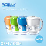 Alkaline Water Filter Jug/Pitcher with High PH (8-10.5) , Low ORP (-150mv to -350mv) (L-PF601)