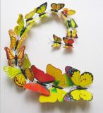 3D Plastic Butterfly Wall Decoration (SR001)