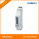 DIN Rail Meter with Single Phase Two Wires for Home Building DRM18SA