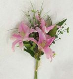 Artificial Lily Bouquet for Decoration Wedding