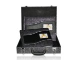 Horizontal Leather Photo Album with Briefcase