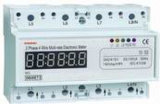 Three Phase Four Wire DIN-Rail Electronic Power Meter (Ddm100te-LED Display)