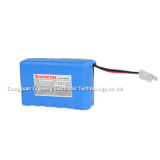 9.6V 6ah Ifr18650 LiFePO4 Battery Pack 3s4p 1c-2c