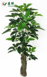 Yongyue 0815 Hot Sale 5.09 Ft 49 Foliages 3 Heads Artificial Fortune Tree for Wholesale