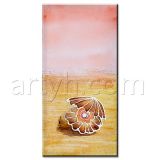 Wholesale Modern Abstract Arts and Craft Canvas Sea Shells Painting