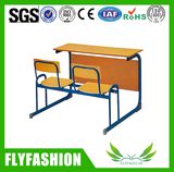 Wood Detachable Double School Student Furniture (SF-35D)