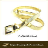 Lady Gold Elastic Chain Belt 25mm / Metal Belt