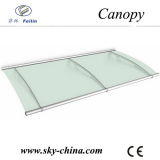 Good Quality Steel Frame Canopy with Polycarbonate Sheet Roof