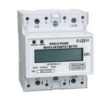 Best Seller Single Phase DIN Rail DIN-Rail Watt-Hour Meter