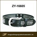 Diamond Studded Leather Dog Collar (ZY-16605)