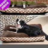 Xl Luxury Pet Dog Bed The Detachable and Washable Plaid Bed Suede South Korea Velvet OEM Factory Direct Wholesale Kennel