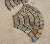 Fan- Shape Slate Tile, Rusty Slate Tile for Paving, Flooring