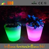 Colorful LED Flower Pot/LED Plastic Plant Pot/LED Flower Pot