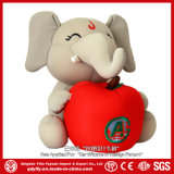 Most Popular Design Elephant Holding Apple Stuffed Toys (YL-1507005)