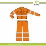 Orange Protective Coverall/Work Overall/Work Coverall Uniforms Industrial (F104)