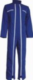 Double Zipper Cotton Blue Coverall Uniform for Mechanic