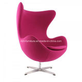 Modern Design Fiberglass Frame Egg Chair