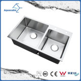 Classical Stainless Steel Man-Made Sink (AS7845R)