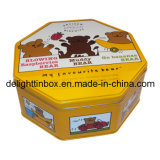 Octagonal Cookies Tin/Metal Can/Box (DL-OT-0339)