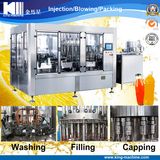 Pulp / Granule Beverage Juice 4 in 1 Bottling Filling Machinery