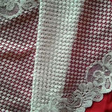 Polyester Spandex Offwhite Lace Trim for Garments