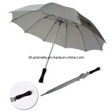 Light Weight Aluminium Golf Umbrella with Rubber Handle (02105)