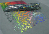 Holographic Tamper Evident Void Label Material