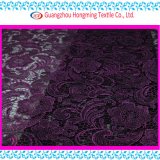 Indistinct Purple Chemical Lace Embroidery Design for Garment