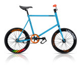 20 Inches Blue Fixes Gear Bicycle