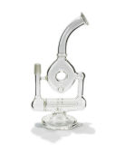 Clear Color Glass Smoking Water Pipe Glass Pipe