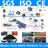 Used Tyre Recycling Machinery for Producing Waste Tyre Glue Powder