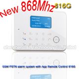 New 868MHz GSM PSTN Home Alarm System