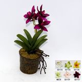 Artificial Potted Flower, Imitative Silk Orchid