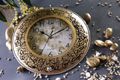 Glass Wall Clock 1027
