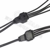 IP65 Dr-Y09 Signal Transmission Integrated Cables Waterproof Connector for E-Bike/Sanitary Product/Electrical Appliance