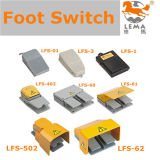 15A 250V Aluminium Alloy Foot Pedal Switch