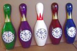 Bowling Wall Clock