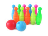 Plastic Colorful Indoor Sport Game Toy Bowling Set