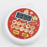 Round Digital Bath Timer with Sucker