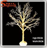 Customized Fiberglass Fake Artificial Golden Dry Tree (WT3)