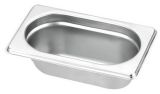 1/9 Stainless Steel European Style Gastronom Containers, Gn Pans
