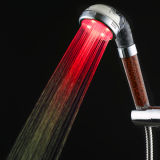 Sanitaryware LED Light Temperature Control Hand Shower