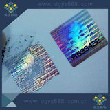 Silver Color Easy Damaged Hologram Label