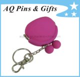 Key Chain with Silicone Purse