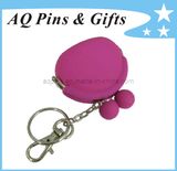 Key Chain with Silicone Purse